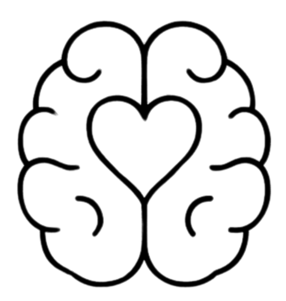Black line icon representing Nervous System Safety. One of the three core pillars in Dr. Ashley’s transformational coaching method.